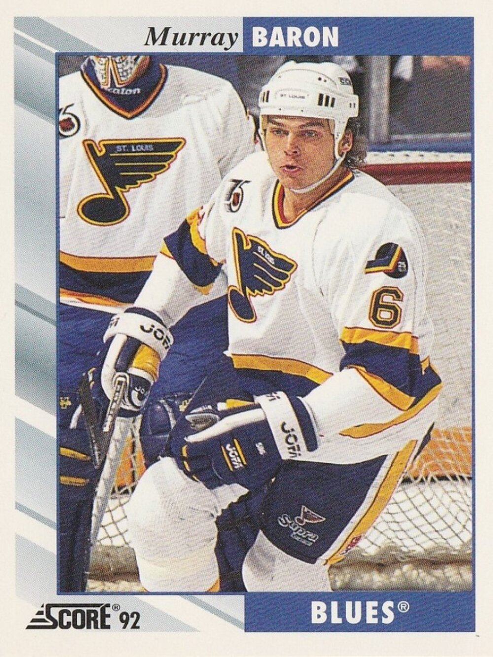 Murray Baron - Score 92 Hockey Card